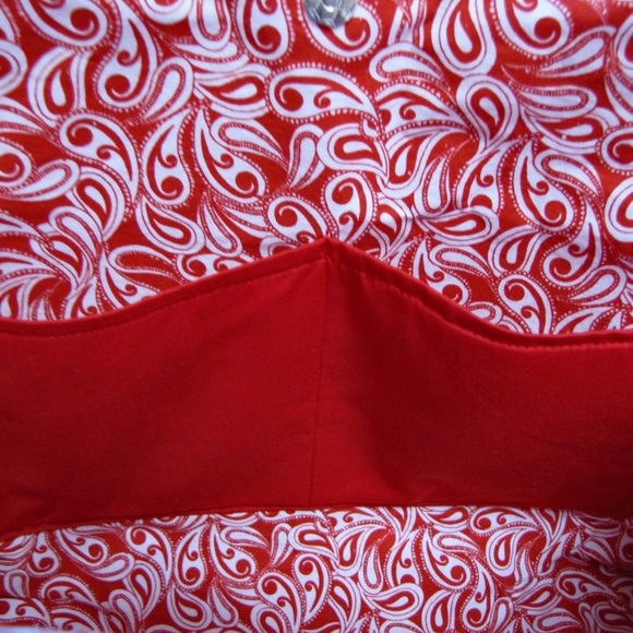 Handmade Snowman Tote Bag Winter Purse Made in USA OOAK - Picture 5 of 6